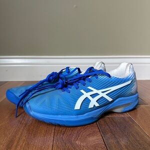 ASICS Solution Speed FF Women’s Size 7.5 (EU 39) Tennis Shoes Blue White